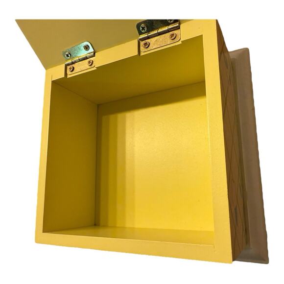 RARE Vintage Decoline New York Hand Made Hand Painted Trinket Box Exclusive! - Picture 11 of 12